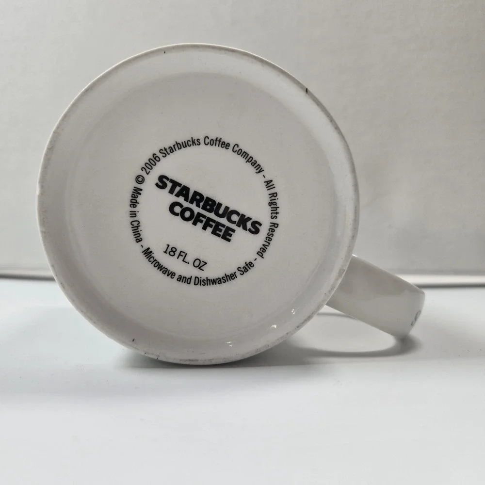 Starbucks 2006 Architecture Collectors Series‎ Orange County Coffee Tea Mug Cup
